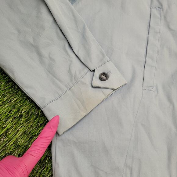 Vintage 70s MOD Jacket Large 24x25 Boxy Baggy - Picture 7 of 13